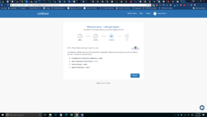 Coinbase Choose Bank Account