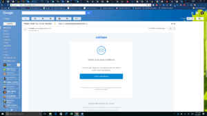 Coinbase Verify email 2