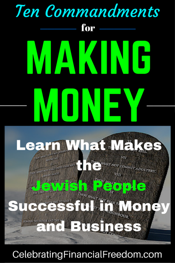 Ten Commandments for Making Money