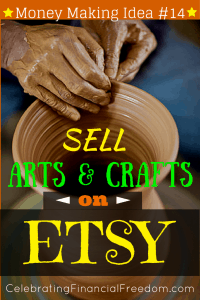 Money Making Idea #14- Sell Arts and Crafts on Etsy