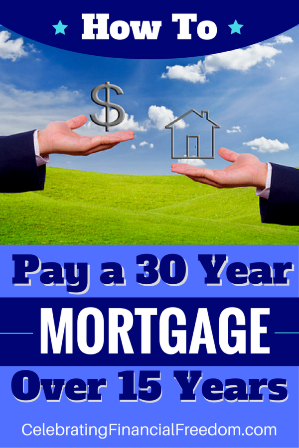 How to Pay a 30 Year Mortgage over 15 Years