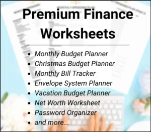 Premium Finance Worksheets